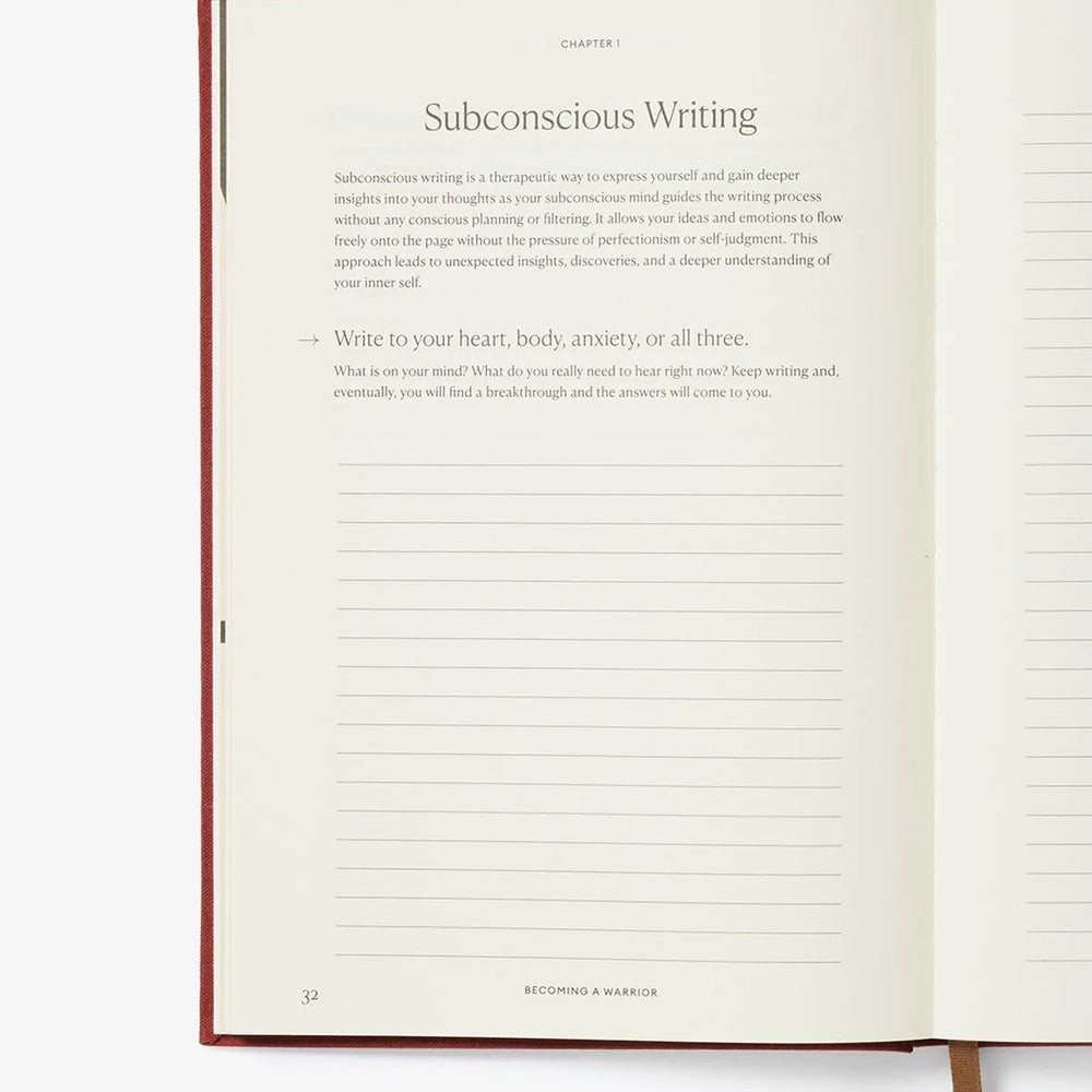 
                  
                    Becoming a Warrior Journal
                  
                