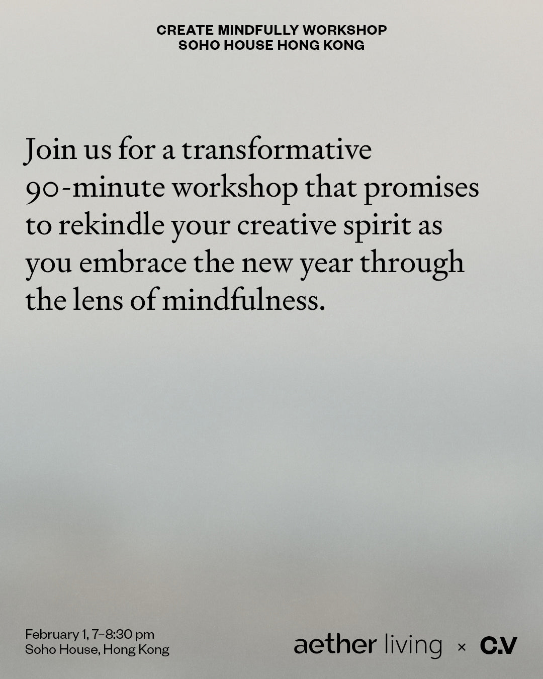 
                  
                    Aether Living × Creative Voyage: Create Mindfully Workshop
                  
                