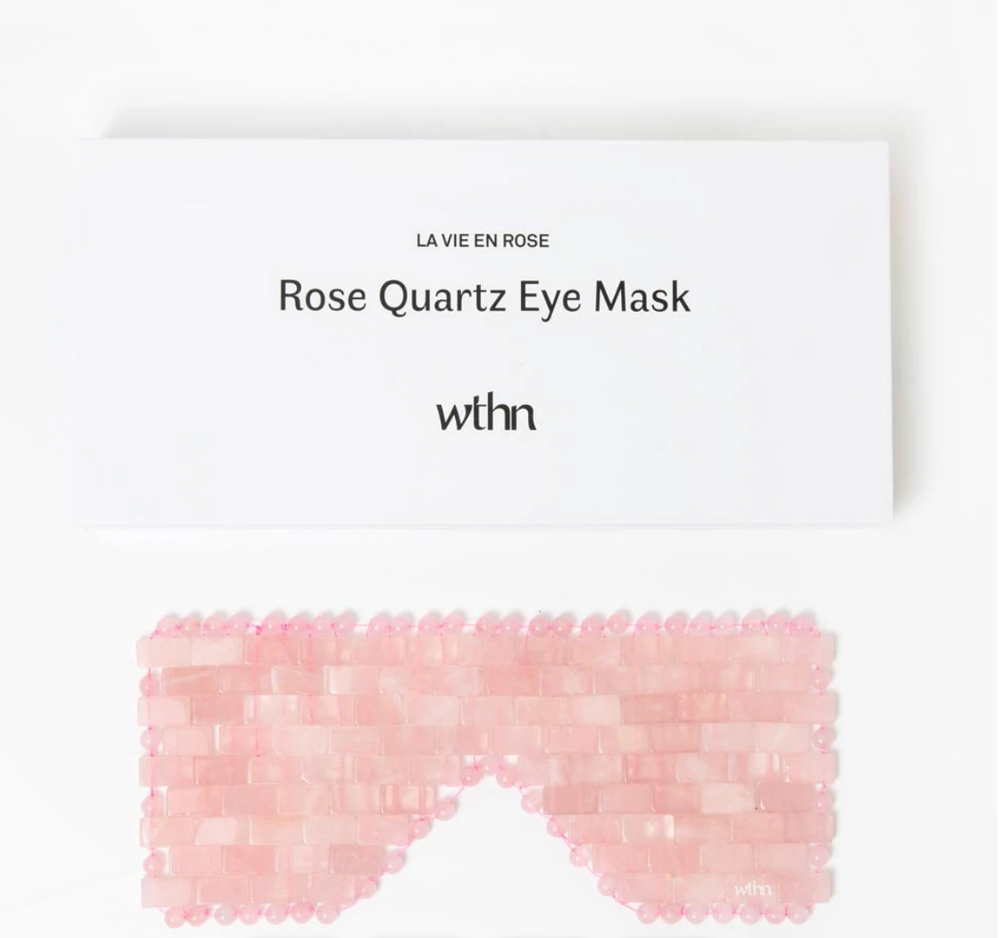 
                  
                    withn Rose Quartz Eye Mask
                  
                