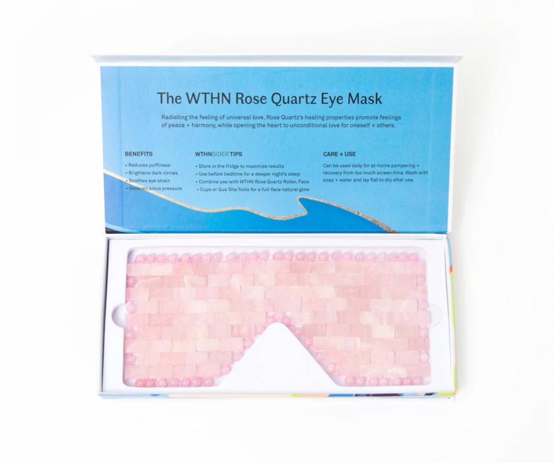 
                  
                    withn Rose Quartz Eye Mask
                  
                